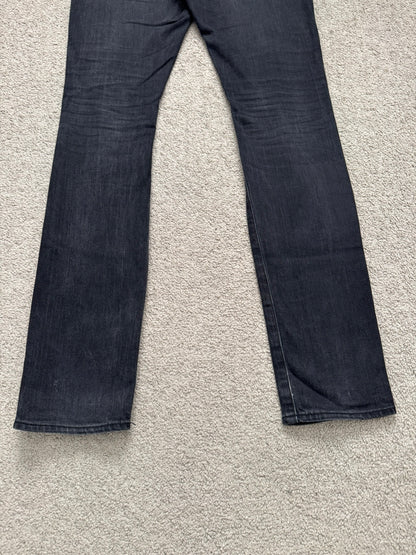 SS15 Saint Laurent by Hedi Slimane Black D02 Denim Jeans