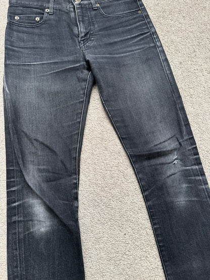 Saint Laurent by Hedi Slimane Black D02 Skinny Denim Jeans