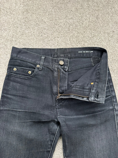 Saint Laurent by Hedi Slimane Black D02 Skinny Denim Jeans