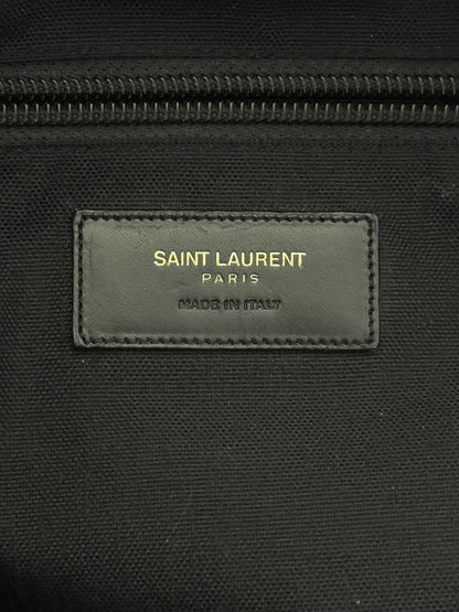 FW16 Saint Laurent by Hedi Slimane Canvas/Leather City Backpack