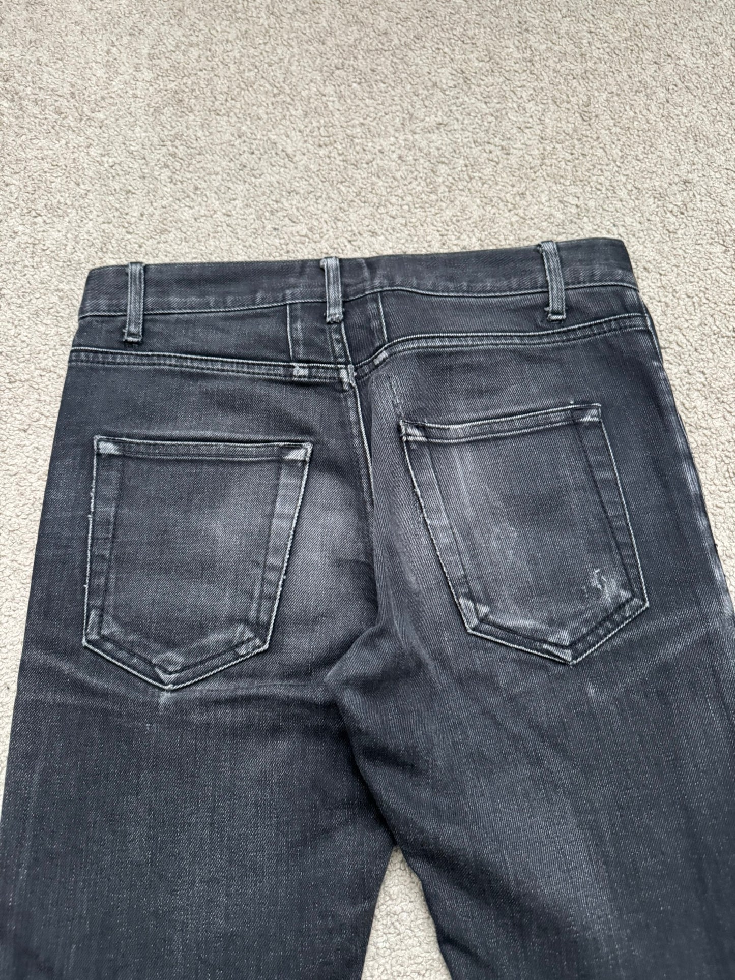 Saint Laurent by Hedi Slimane Black D02 Skinny Denim Jeans