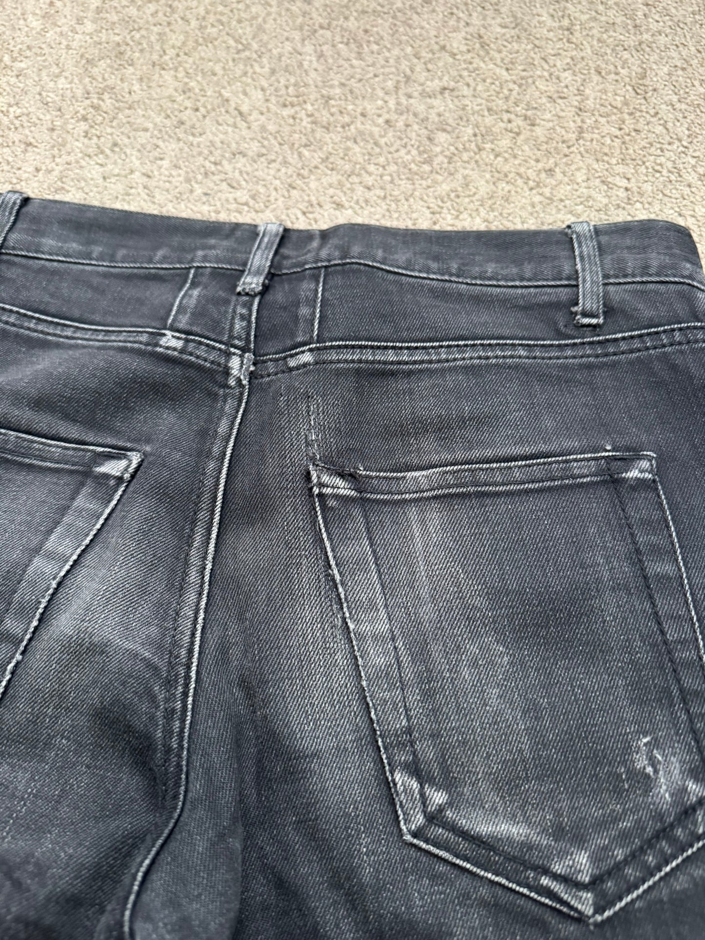 Saint Laurent by Hedi Slimane Black D02 Skinny Denim Jeans