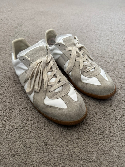 Maison Margiela Replica White/Gum GAT Low Top Sneakers