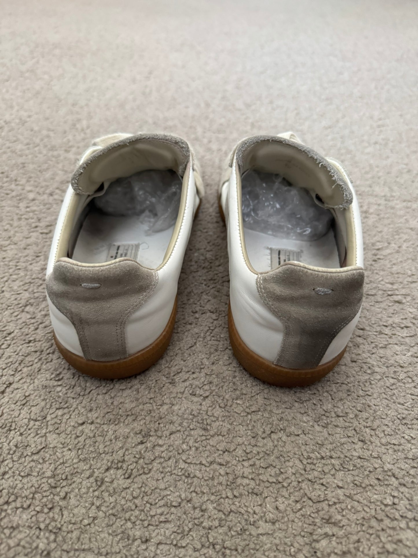 Maison Margiela Replica White/Gum GAT Low Top Sneakers