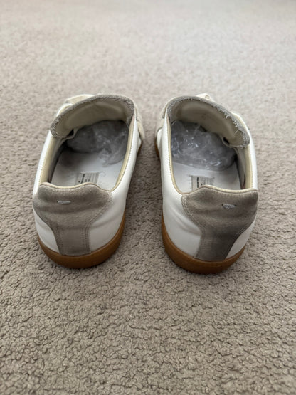 Maison Margiela Replica White/Gum GAT Low Top Sneakers