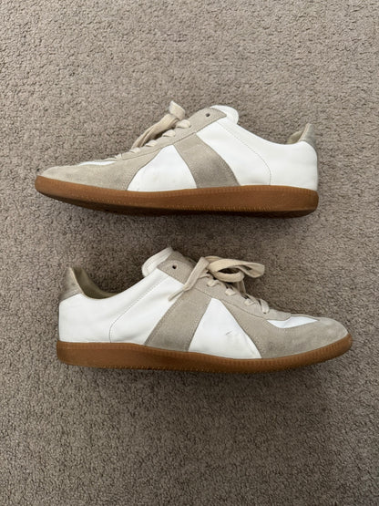 Maison Margiela Replica White/Gum GAT Low Top Sneakers