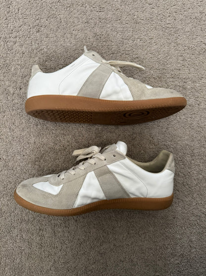 Maison Margiela Replica White/Gum GAT Low Top Sneakers