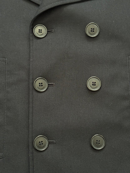 SS13 Saint Laurent by Hedi Slimane Short Peacoat