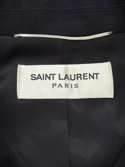 SS13 Saint Laurent by Hedi Slimane Short Peacoat