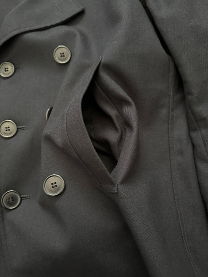 SS13 Saint Laurent by Hedi Slimane Short Peacoat