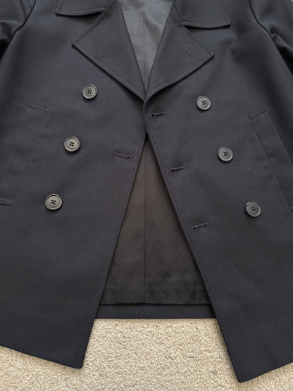 SS13 Saint Laurent by Hedi Slimane Short Peacoat