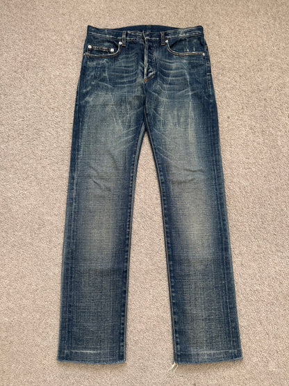 SS07 Dior Homme by Hedi Slimane "Find Again" Denim Jeans