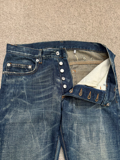 SS07 Dior Homme by Hedi Slimane "Find Again" Denim Jeans