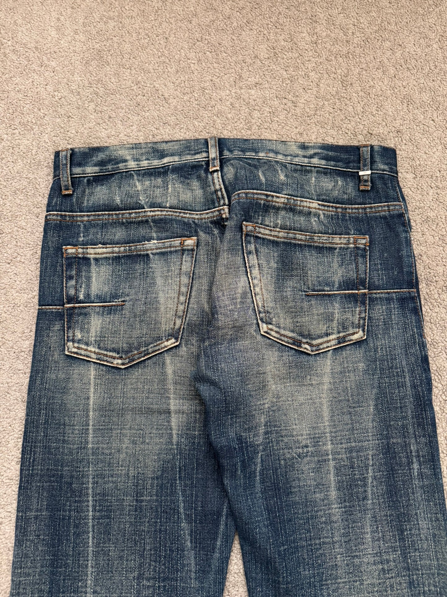 SS07 Dior Homme by Hedi Slimane "Find Again" Denim Jeans