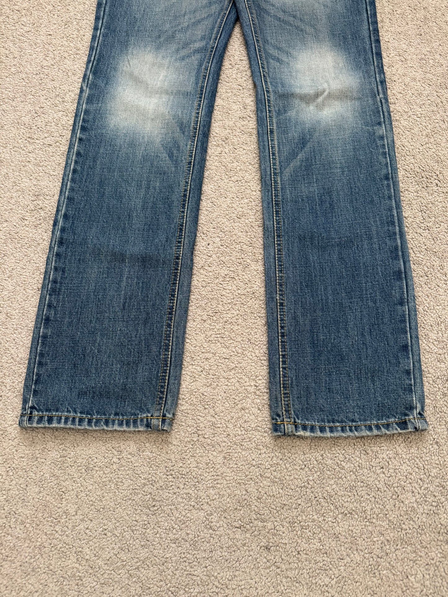 Dolce & Gabbana Faded Dust Washed Blue Denim Jeans