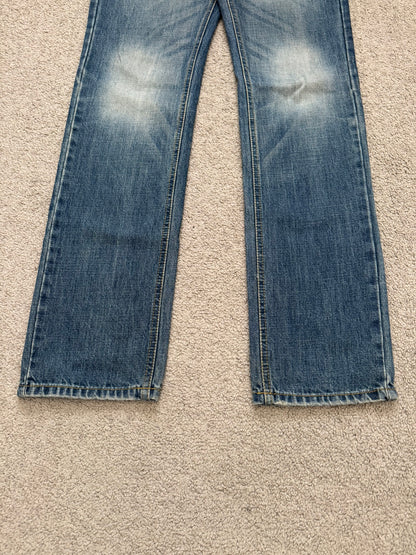 Dolce & Gabbana Faded Dust Washed Blue Denim Jeans