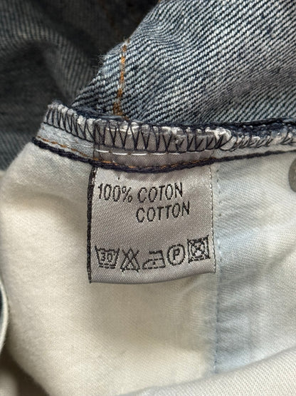 AW07 Dior Homme by Hedi Slimane Blue Indigo Raw Denim Jeans