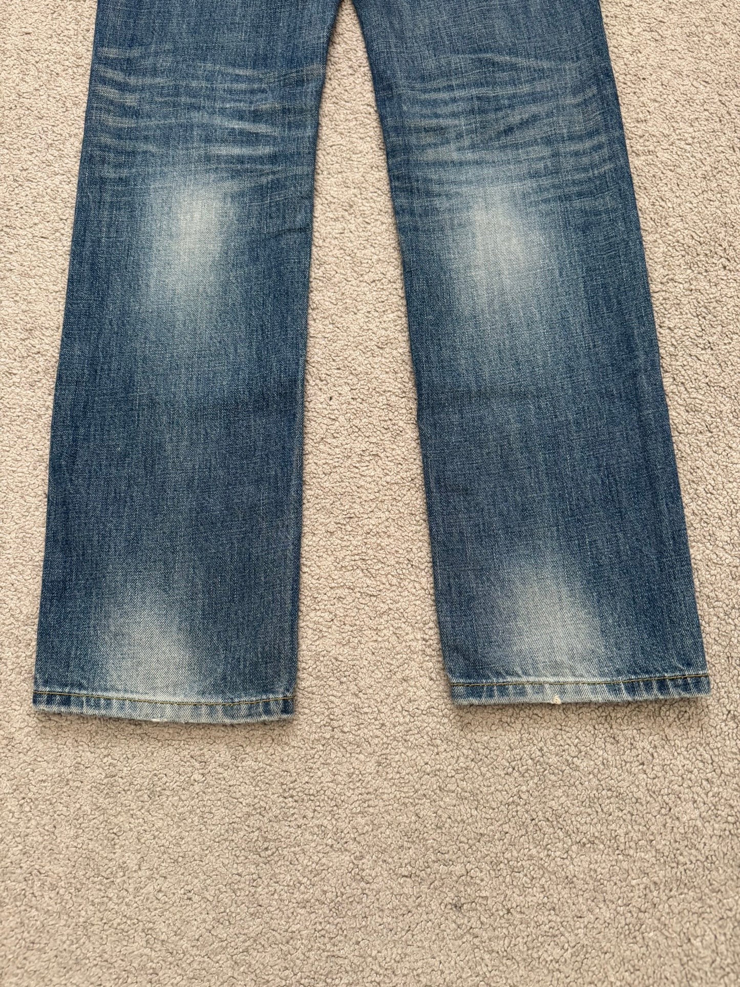 Dolce & Gabbana Faded Dust Washed Blue Denim Jeans