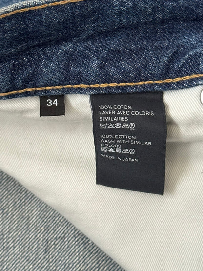 FW22 Celine by Hedi Slimane Dylan Dark Union Wash Flared Denim Jeans