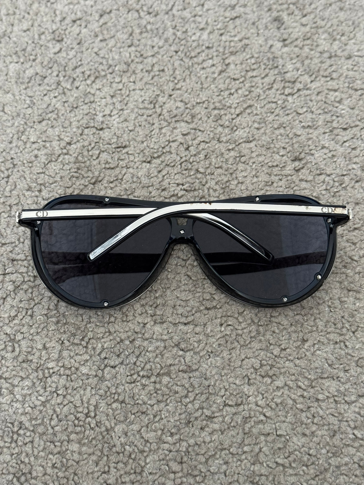 Dior Homme by Kris Van Assche 0092/S Silver Aviator Sunglasses