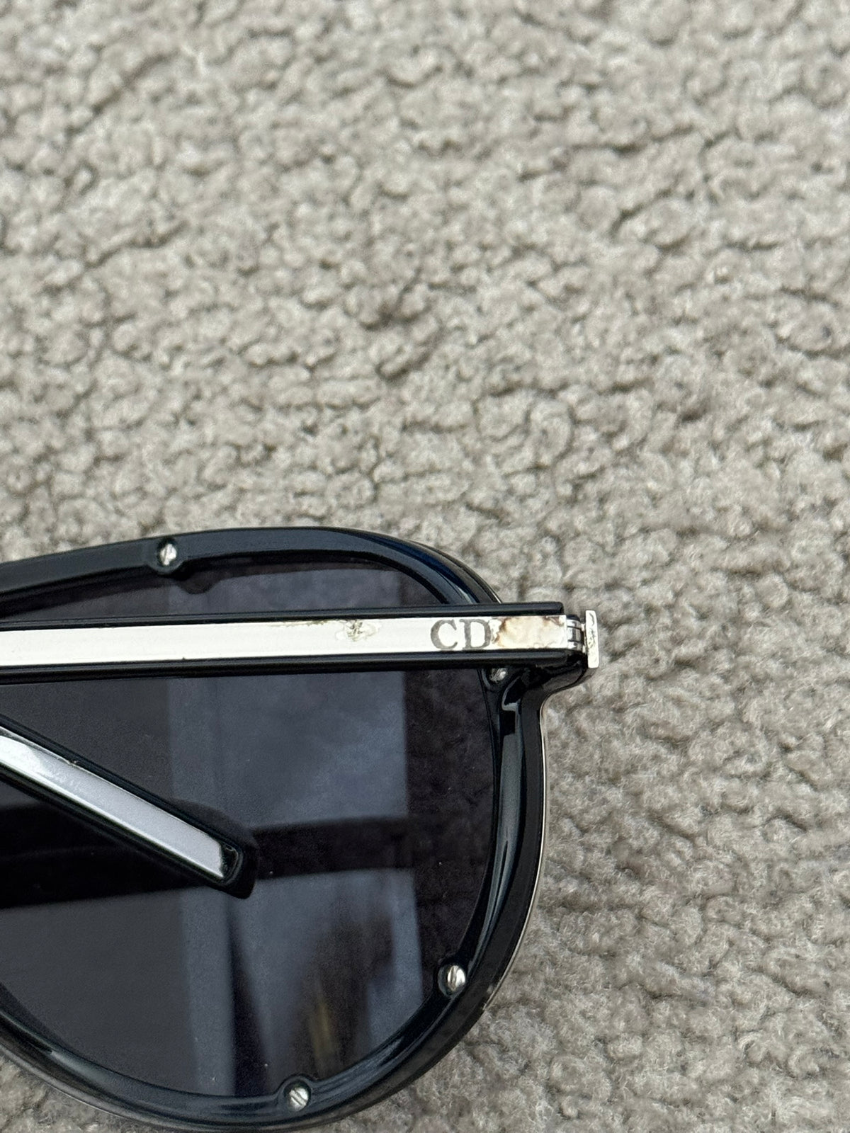 Dior Homme by Kris Van Assche 0092/S Silver Aviator Sunglasses