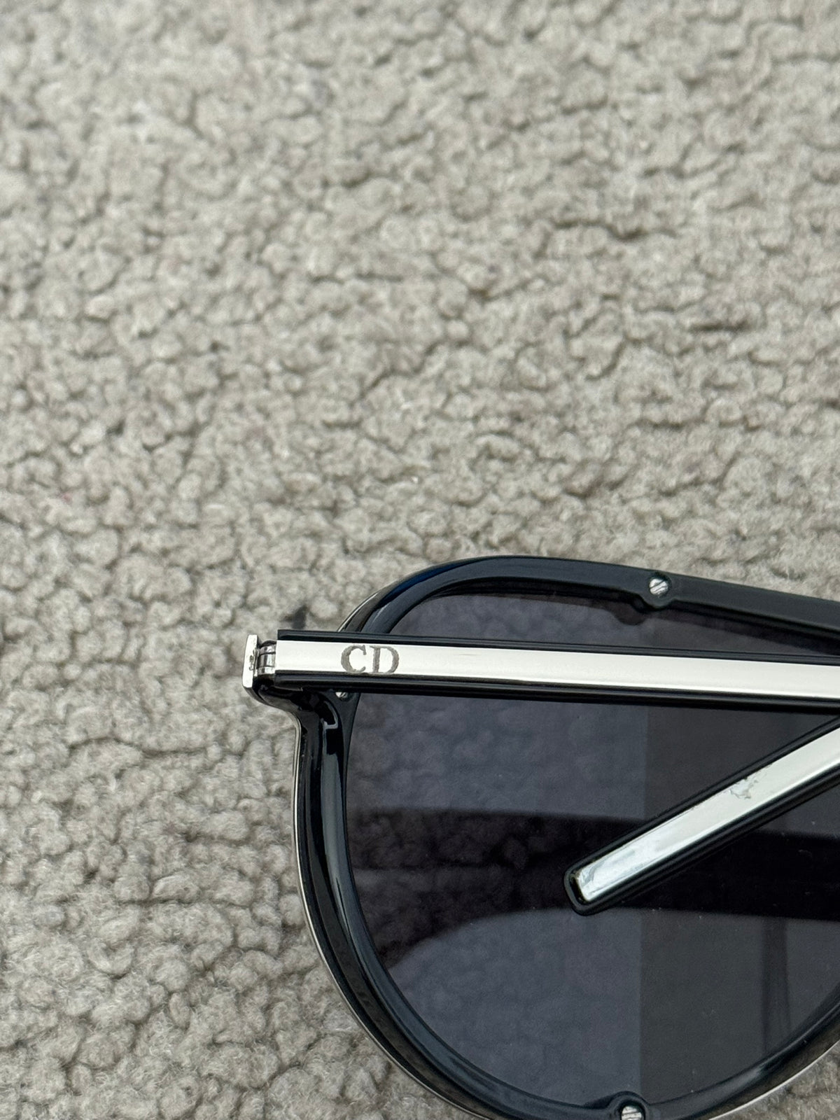 Dior Homme by Kris Van Assche 0092/S Silver Aviator Sunglasses