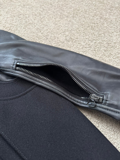 AW10 Balmain by Christophe Decarnin Embellished Varsity Bomber Jacket