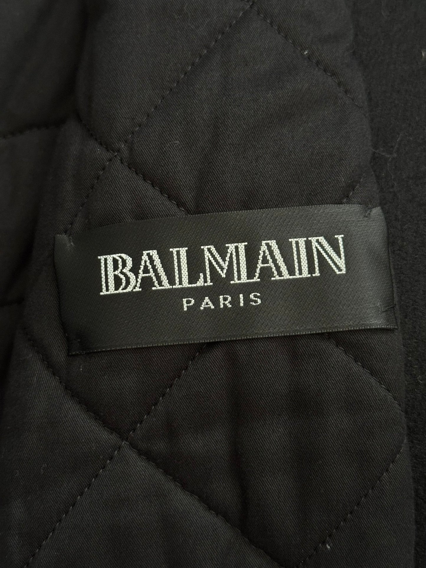 AW10 Balmain by Christophe Decarnin Embellished Varsity Bomber Jacket