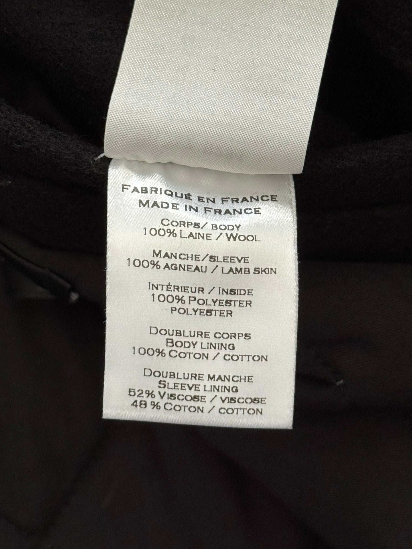 AW10 Balmain by Christophe Decarnin Embellished Varsity Bomber Jacket