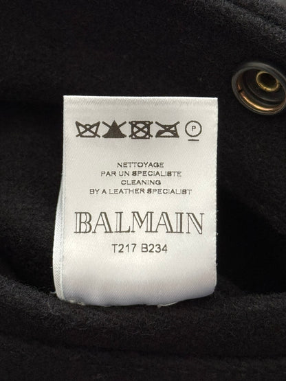 AW10 Balmain by Christophe Decarnin Embellished Varsity Bomber Jacket