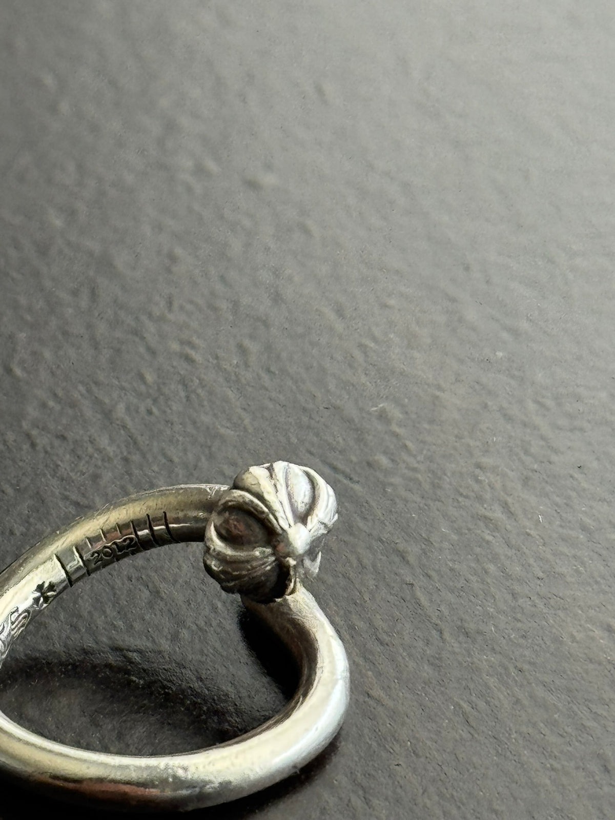 Chrome Hearts Silver Nail Ring