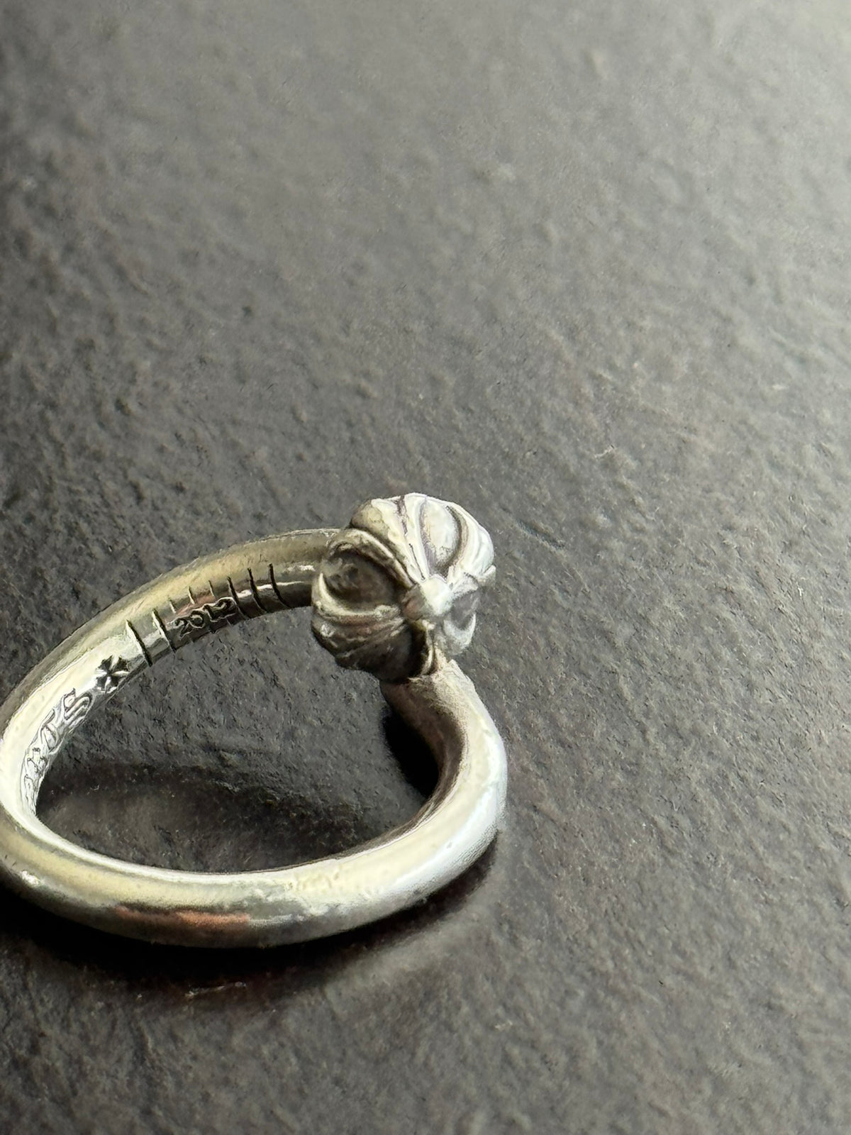 Chrome Hearts Silver Nail Ring
