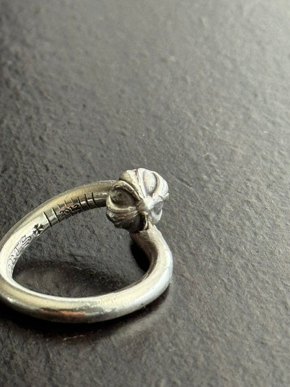 Chrome Hearts Silver Nail Ring