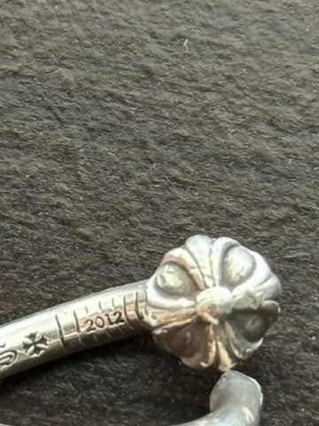Chrome Hearts Silver Nail Ring