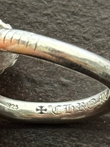 Chrome Hearts Silver Nail Ring