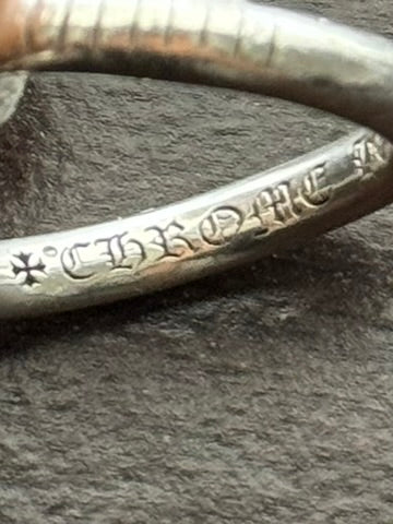 Chrome Hearts Silver Nail Ring