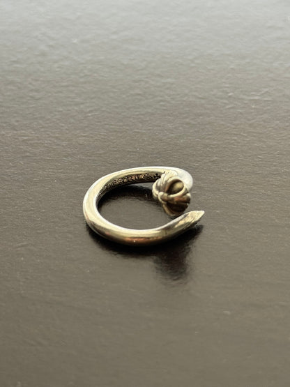 Chrome Hearts Silver Nail Ring