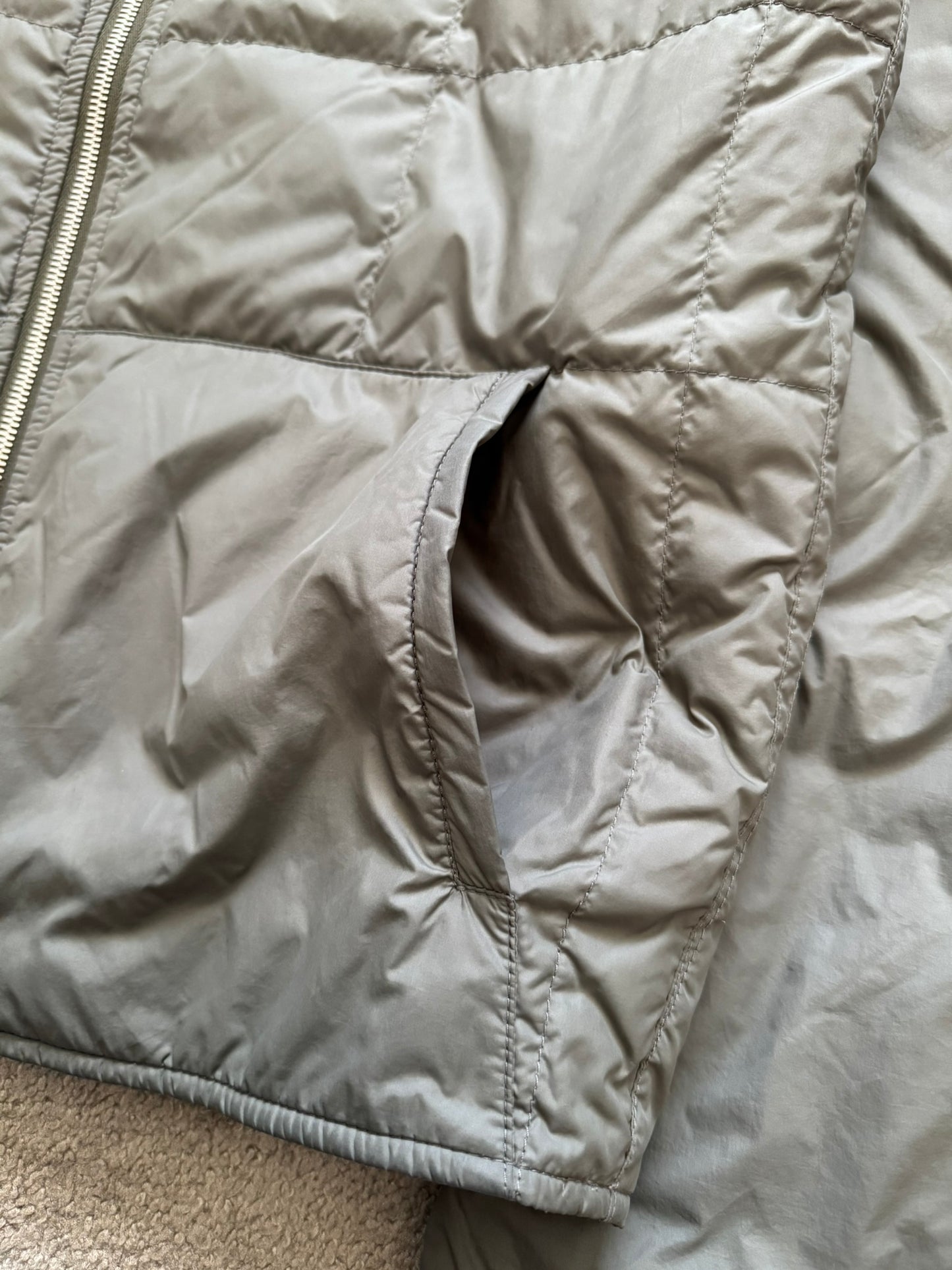 SS16 Maison Margiela Reversible Quilted Down Bomber Jacket