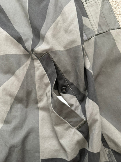 SS13 Rick Owens DRKSHDW "Island" Geo Camo Bomber Jacket