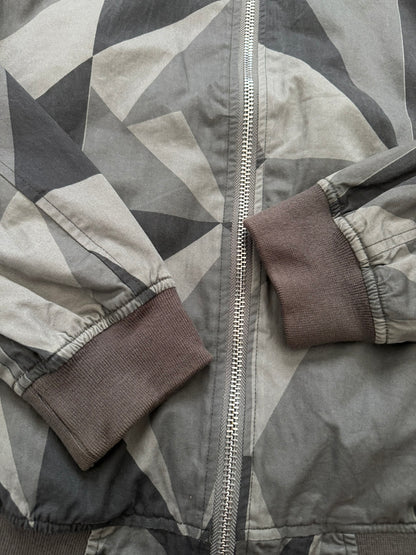 SS13 Rick Owens DRKSHDW "Island" Geo Camo Bomber Jacket
