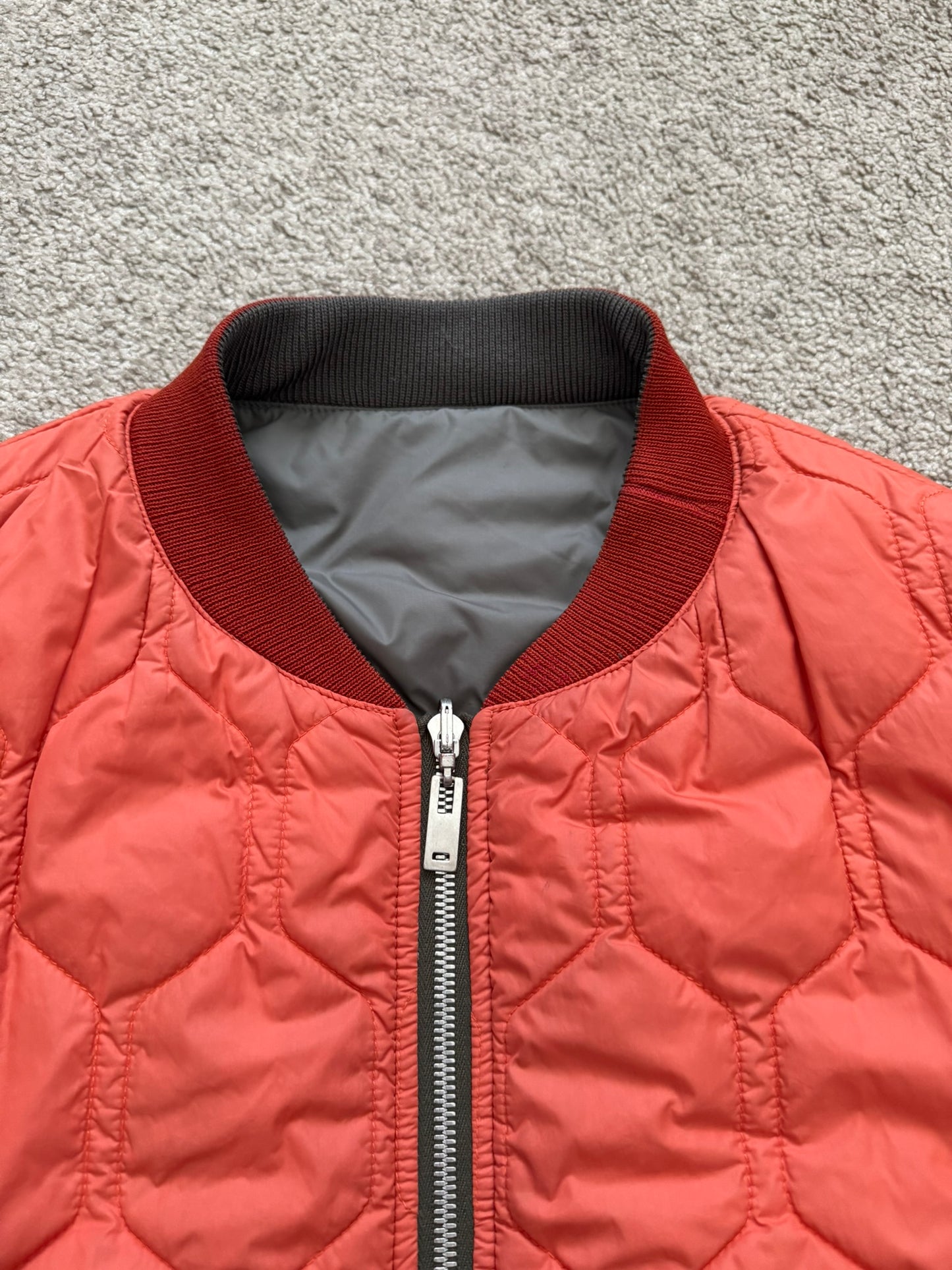 SS16 Maison Margiela Reversible Quilted Down Bomber Jacket