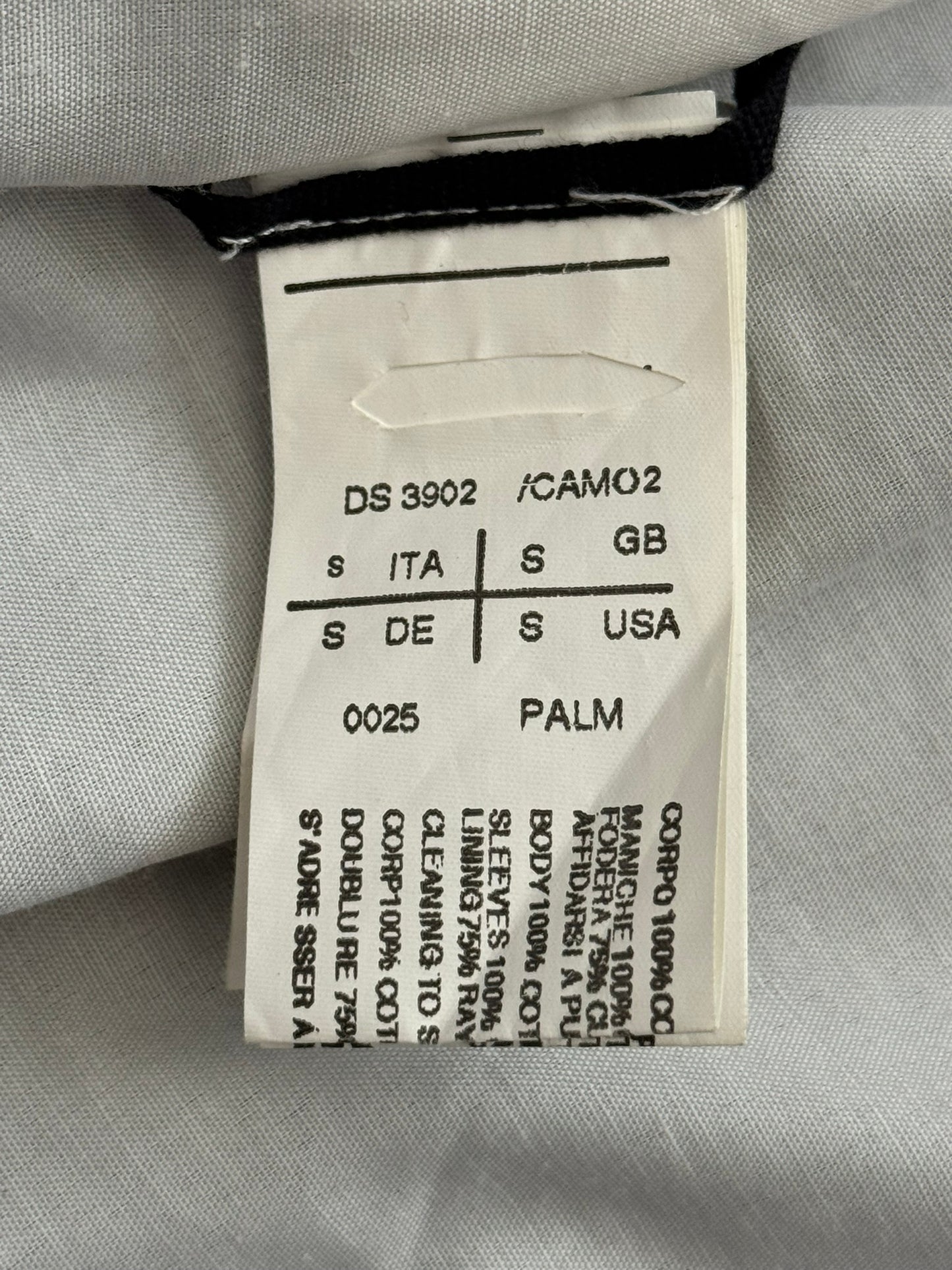 SS13 Rick Owens DRKSHDW "Island" Geo Camo Bomber Jacket
