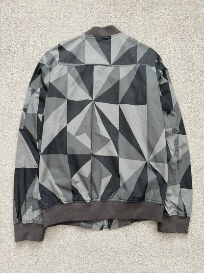 SS13 Rick Owens DRKSHDW "Island" Geo Camo Bomber Jacket