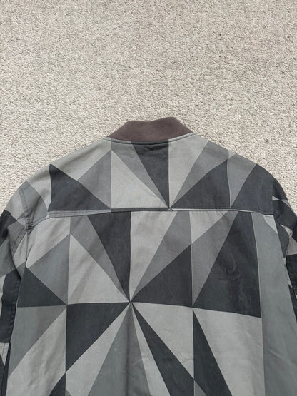SS13 Rick Owens DRKSHDW "Island" Geo Camo Bomber Jacket