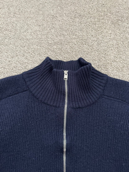 AW07 Dior Homme by Hedi Slimane Thumb Hole Zip Drivers Knit