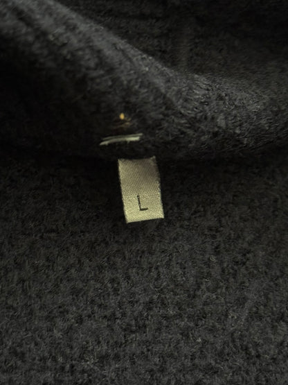 AW07 Dior Homme by Hedi Slimane Thumb Hole Zip Drivers Knit