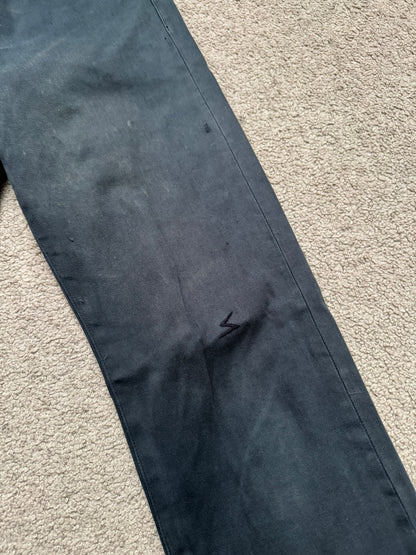 SS11 Undercover "Underman" Lightning Bolt Faded Denim Jeans