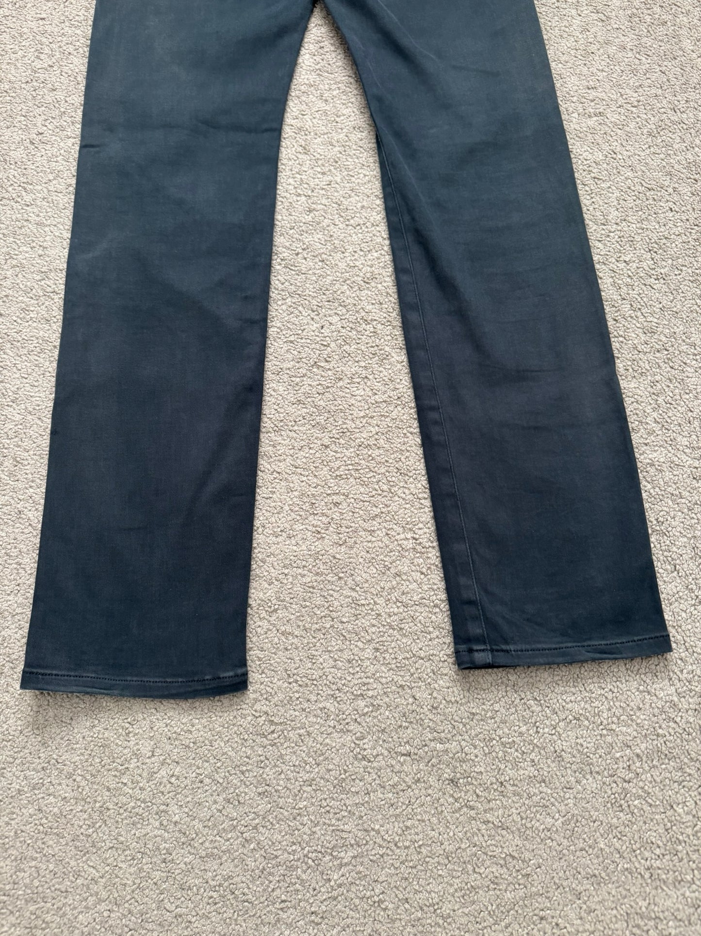 SS11 Undercover "Underman" Lightning Bolt Faded Denim Jeans