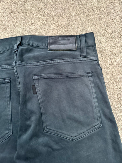 SS11 Undercover "Underman" Lightning Bolt Faded Denim Jeans