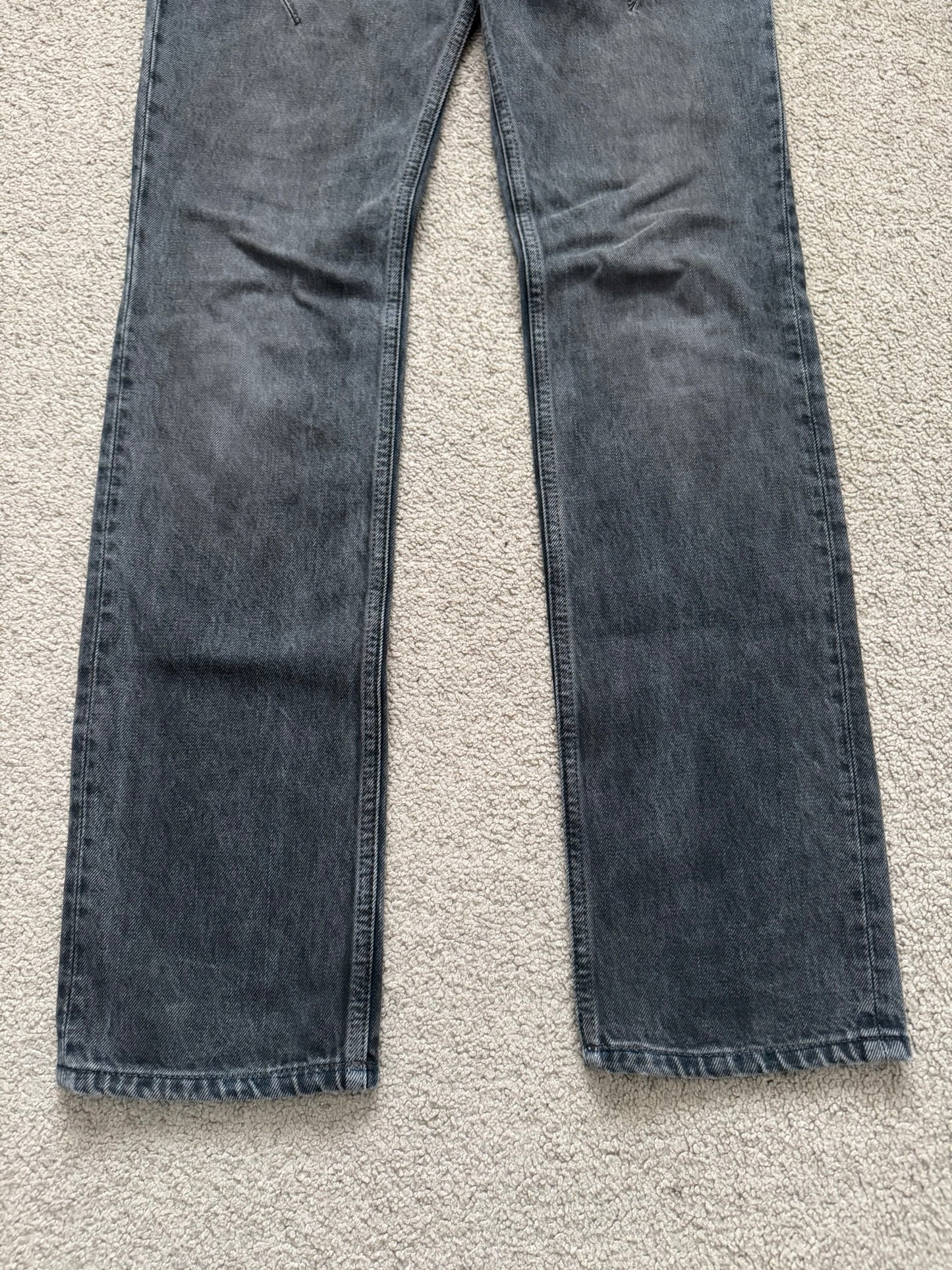 FW07 Number (N)ine Mudwash Crying Heart Pain Denim Jeans